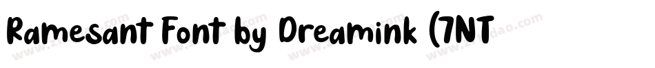 Ramesant Font by Dreamink (7NTypes)字体转换